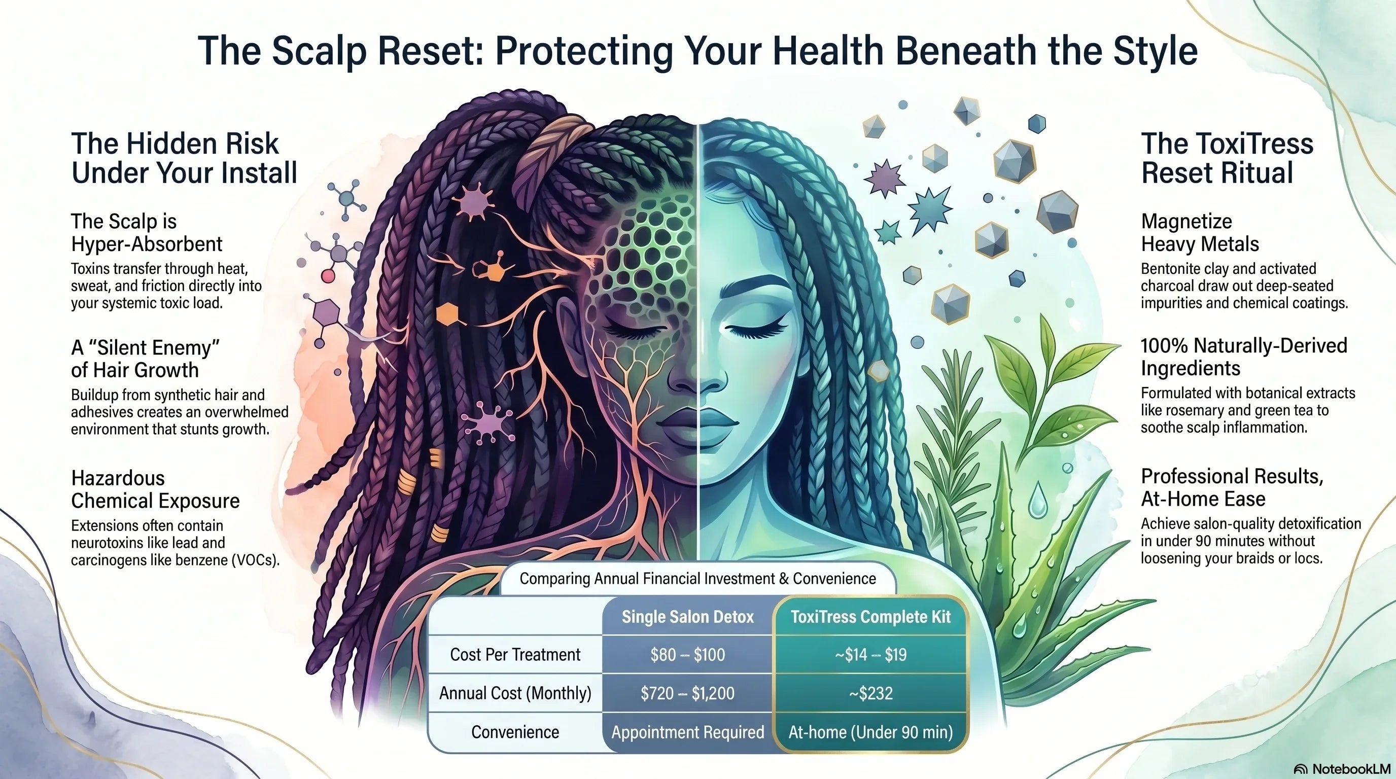 EXTRACT™ Mineral Cleanse – Deep Scalp Detox Mask